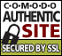 Secured by Comodo SSL